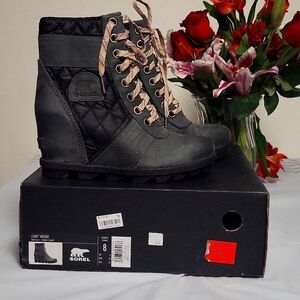 Sorel Lexie Wedge/ Dark Slate